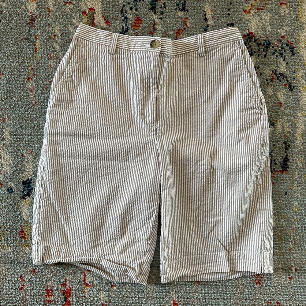 Lands’ End Stripped Shorts
